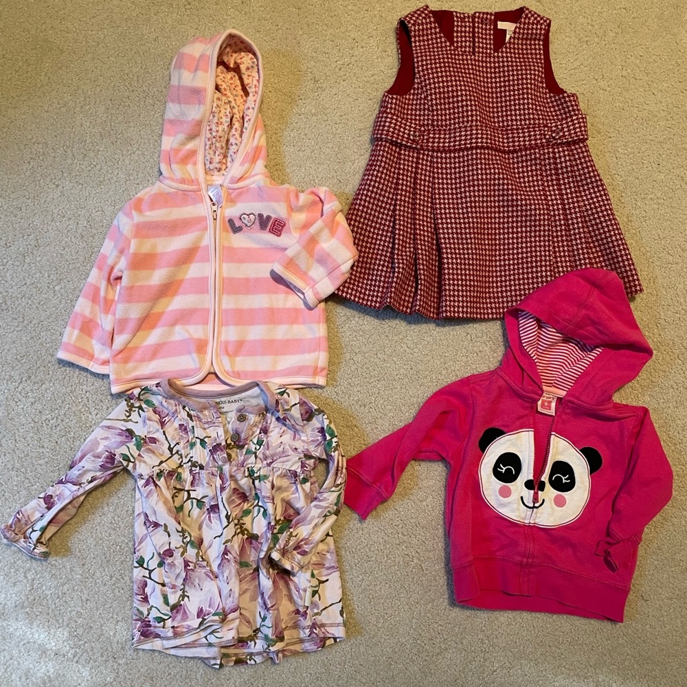 Baby clothes for girls (0-6 months)
